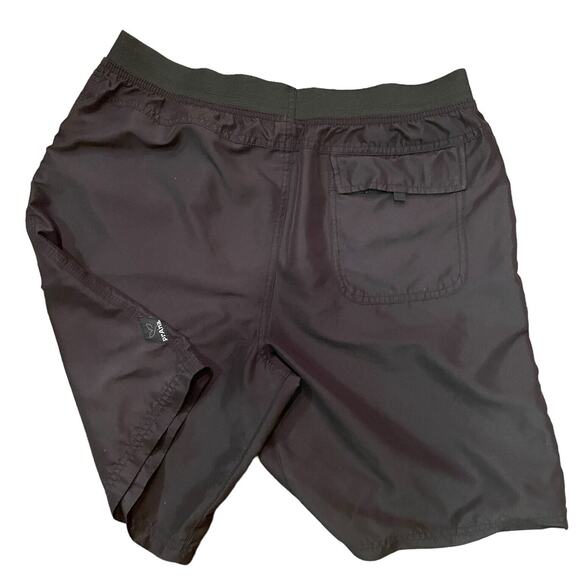prAna Men’s Mojo Shorts Black Lightweight XL Beach Yoga Hiking Outdoor UPF 50+ - Picture 7 of 14